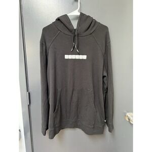 Ethika Men's Sz XL Logo Hoodie Sweatshirt Black Skater Streetwear Lounge